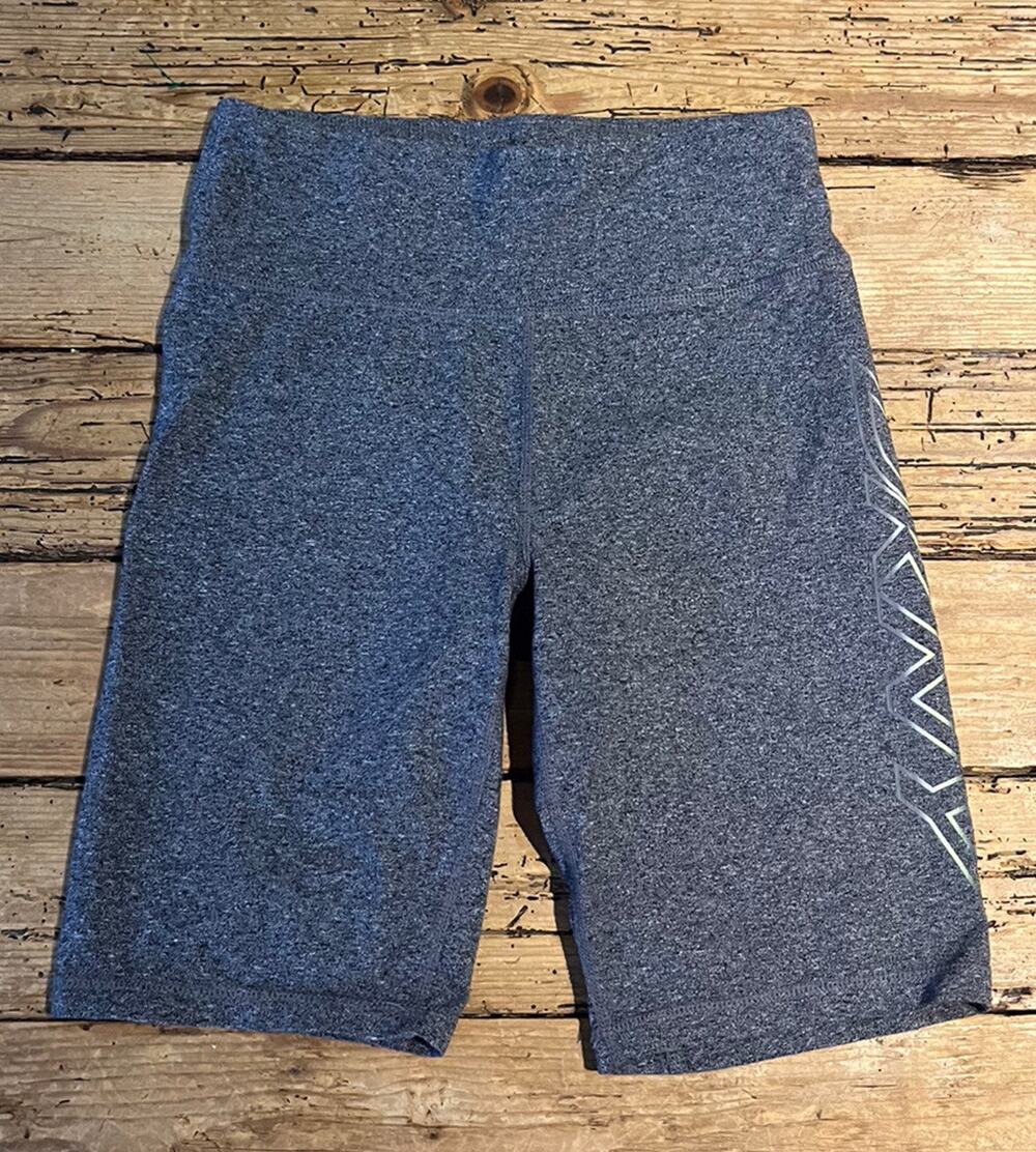 DKNY Sport Womens Size S Grey Mid Length Biker Shorts NWOT